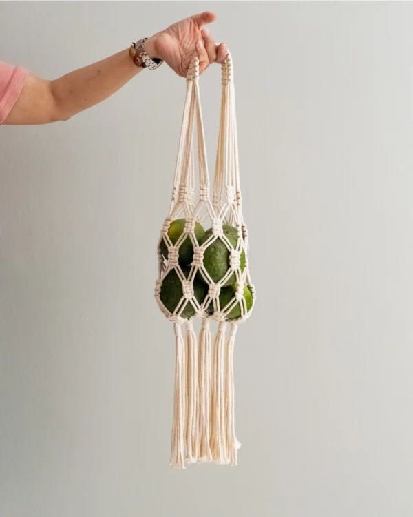 Macrame Hanging Fruit Basket