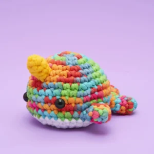 Wooble - Rainbow Narwhal Beginner Crochet Kit