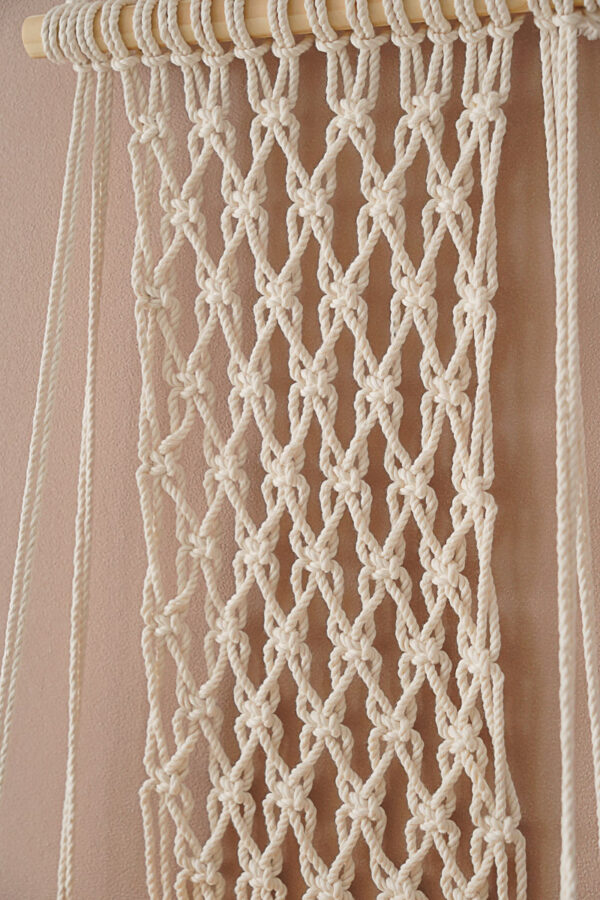 Macrame Wooden Shelf - Image 4