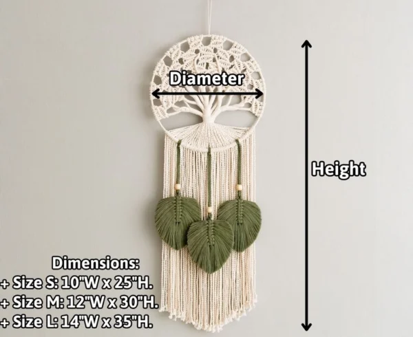 Macrame Tree Of Life - Small - Image 4