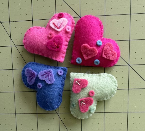 Felt Pocket Hug Kits by Heirloom Felt Designs