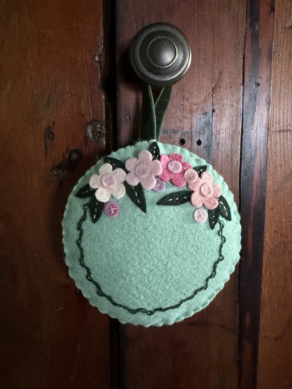 Large Floral Ornaments by Heirloom Felt Designs - Image 2