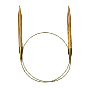 Olive Wood Circular Knitting Needles