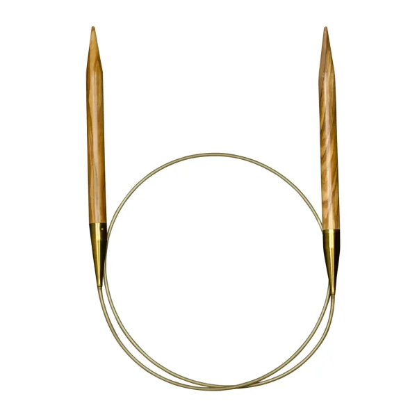 Olive Wood Circular Knitting Needles